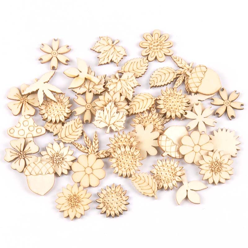 Embellish Craft - 30 pz 25-30mm legno accessori fai