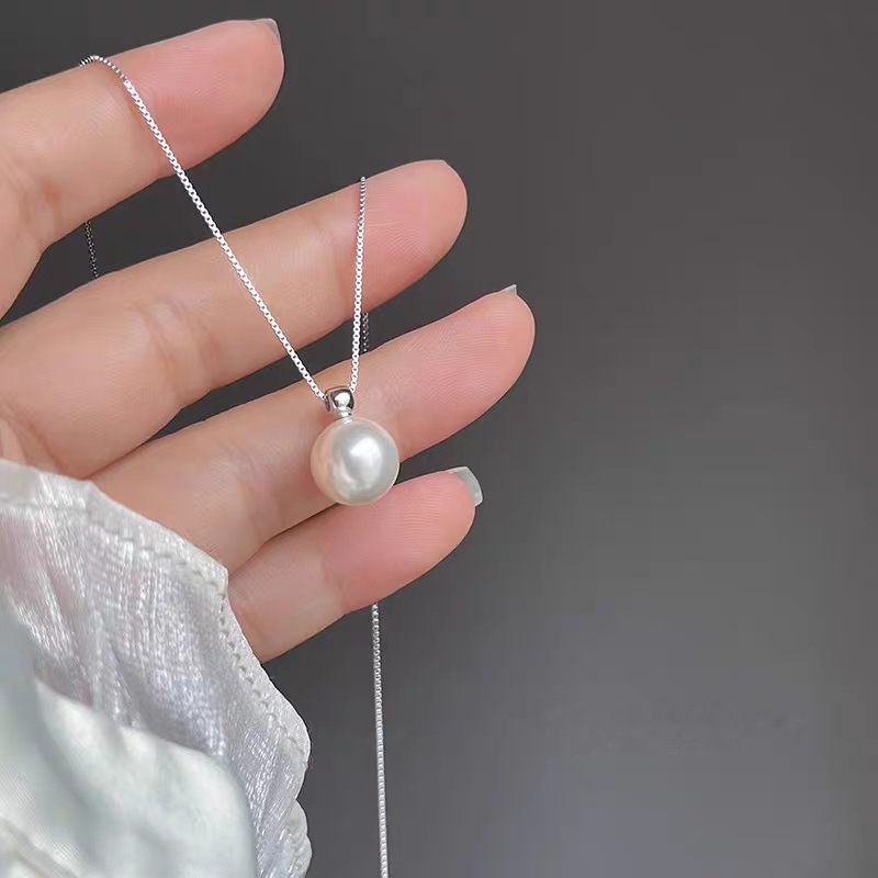 Pearl Trim Chain - Collana di perle da 8 mm