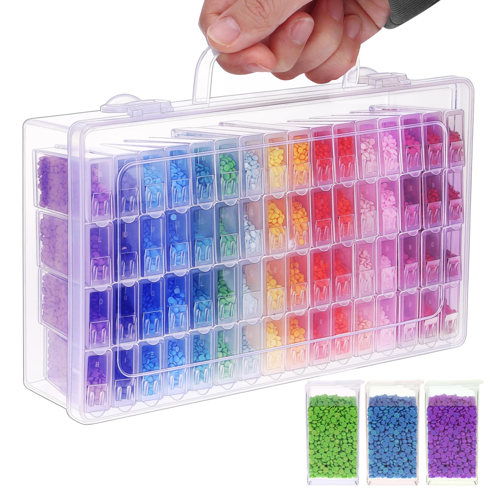 Scatola portaoggetti per Diamo - Craft Embellishment Storage recensione e prezzo