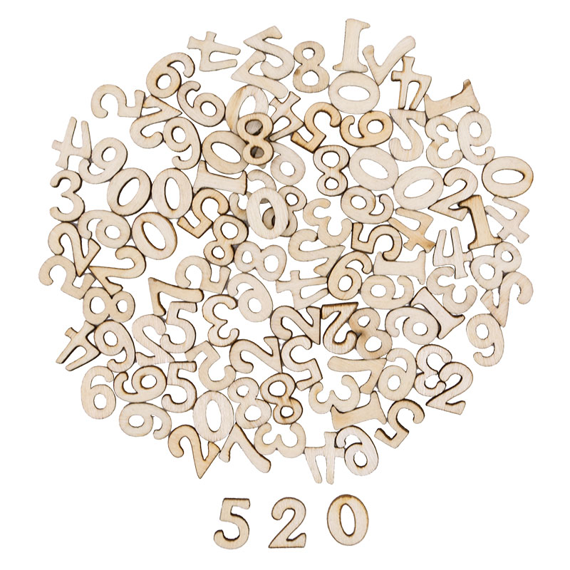 100 pz lettere alfabeto in leg - Embellish Craft recensione e prezzo