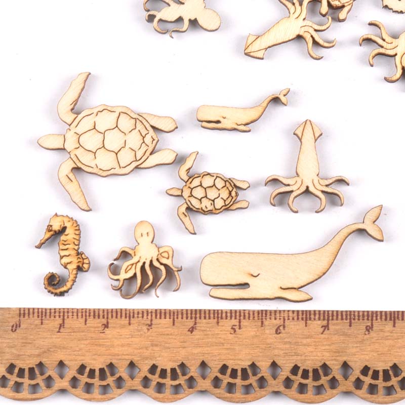 20 Pz 25-40mm Tartaruga Marina - Embellish Craft recensione e prezzo