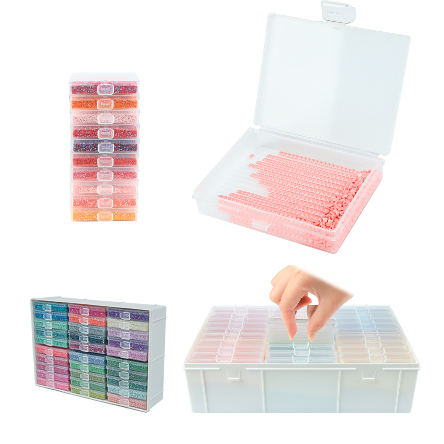 Set di vassoi per Diamond Pain - Craft Embellishment Storage recensione e prezzo