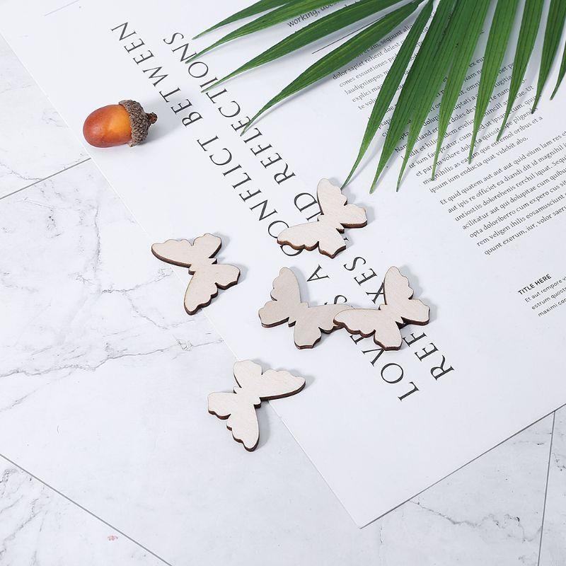 50 pezzi per forma farfalla Fe - Christmas Craft Embellishment recensione e prezzo