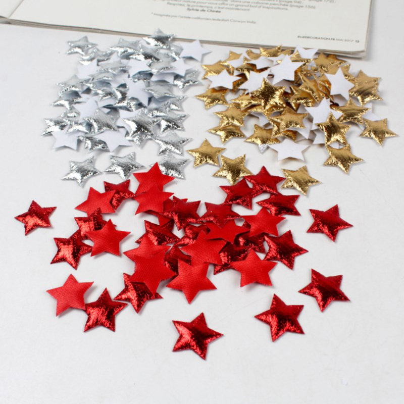 100 pezzi stelle oro/argento p - Christmas Craft Embellishment recensione e prezzo